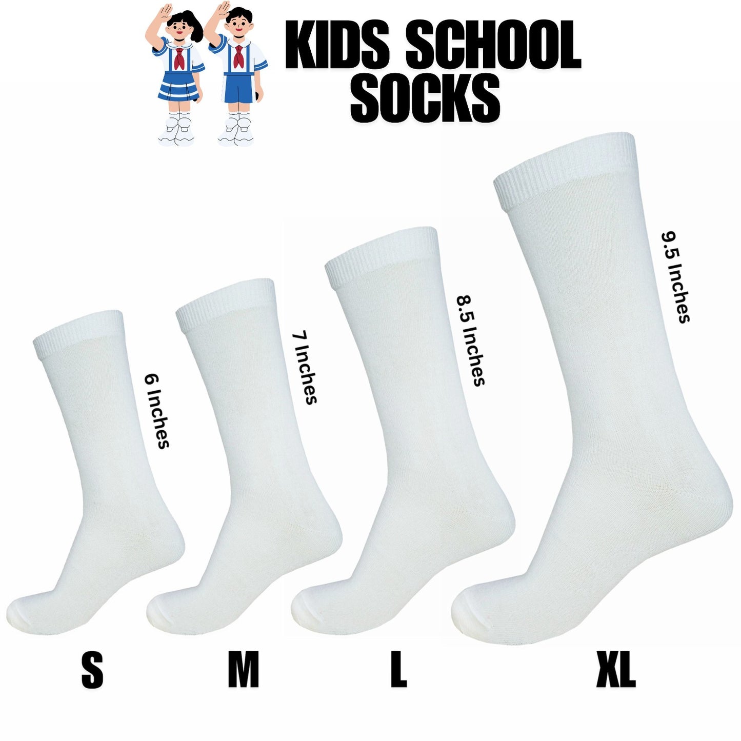 School Socks ( Pack OF 4 )