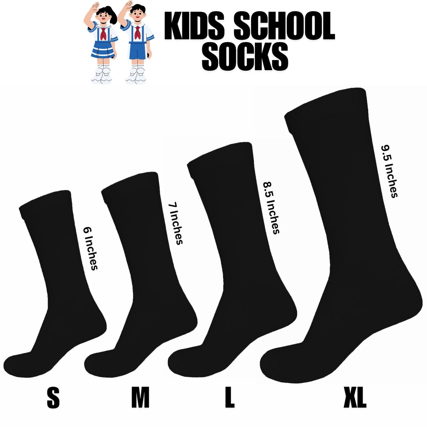 School Socks ( Pack OF 4 )